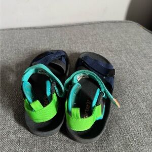 Carter's Kids Sandals - Navy and Green